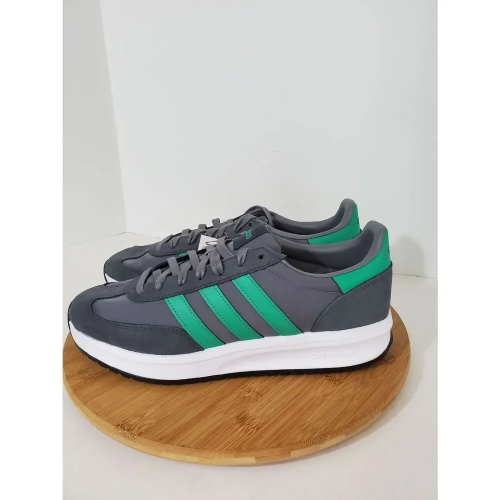 adidas Run 70s 2.0 Sneakers Grey Green Men's 10 NIB